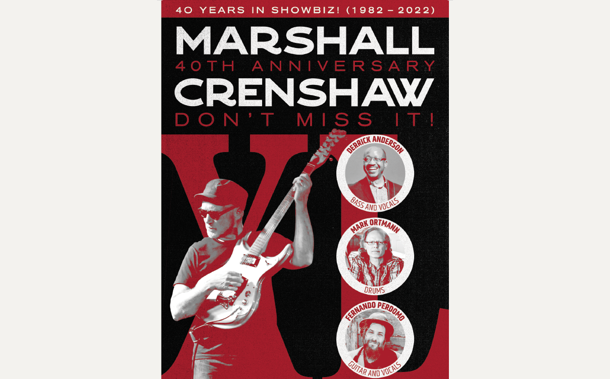 Marshall Crenshaw 40 Years in Showbiz!