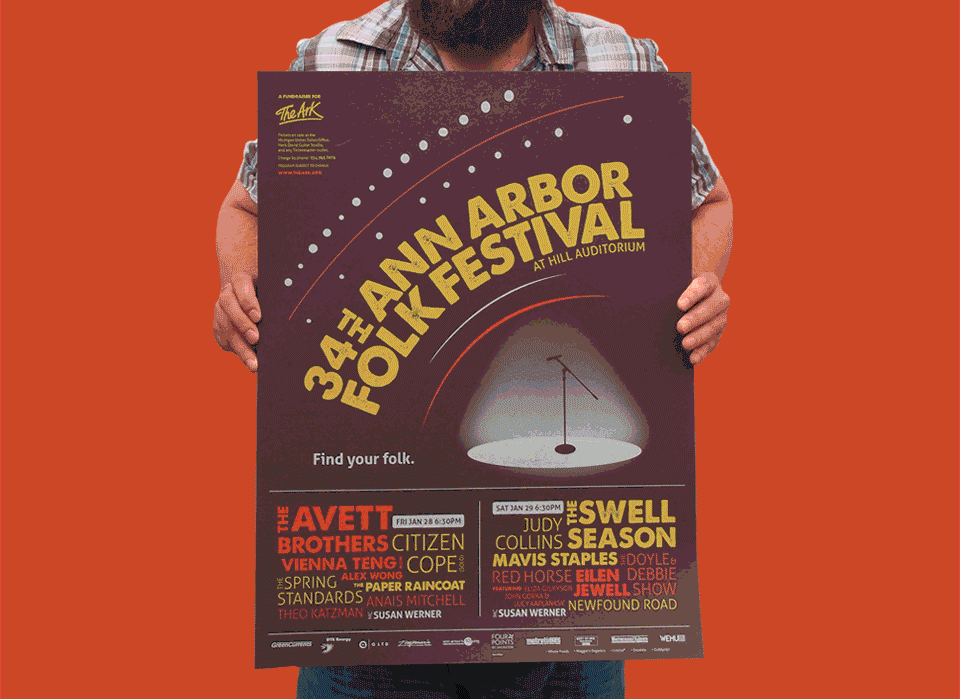 Ark Folk Festival Posters