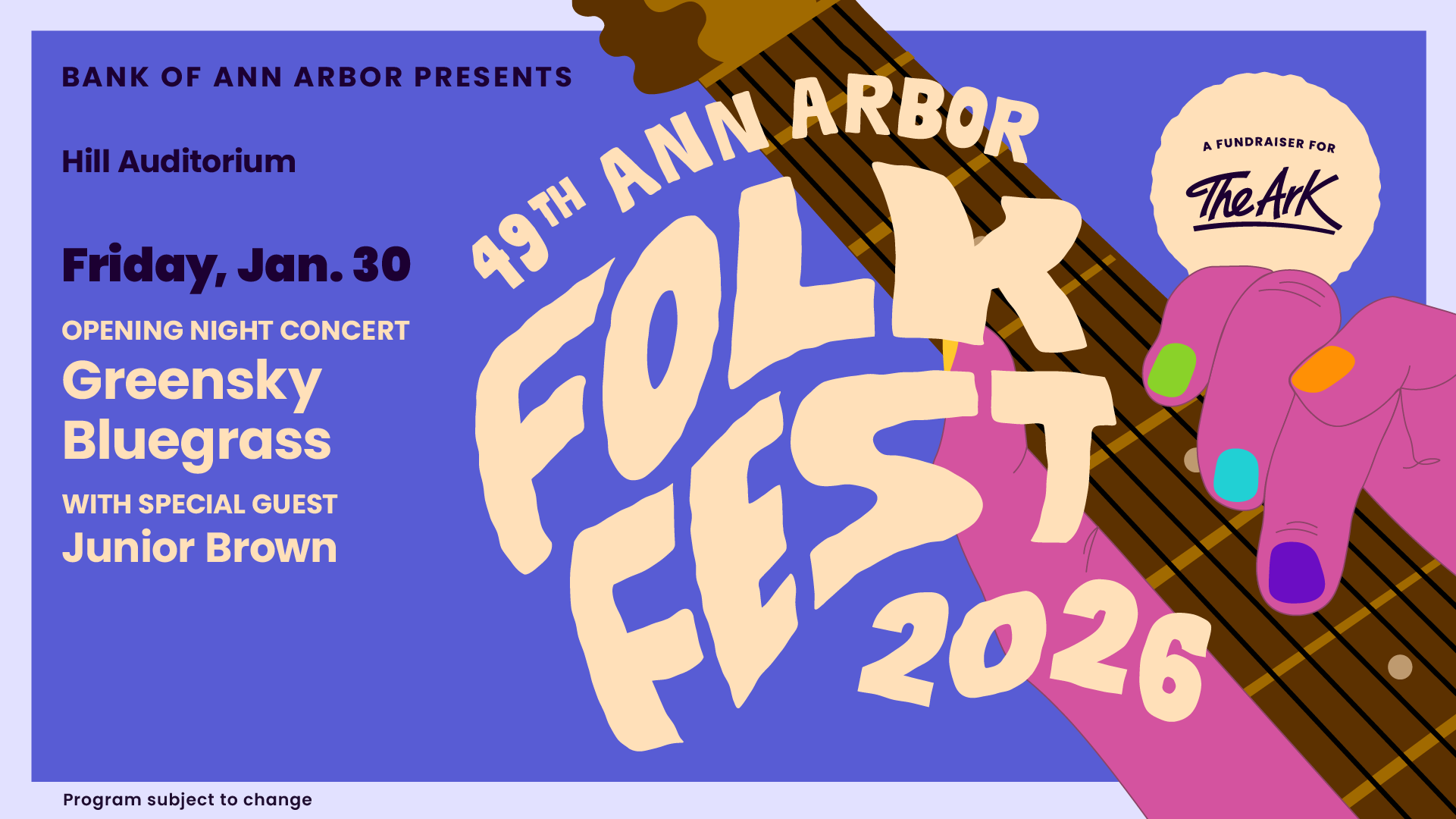 49th Ann Arbor Folk Fest opening night concert