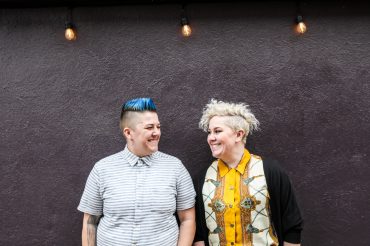 Grainne Hunt and Jules Stewart